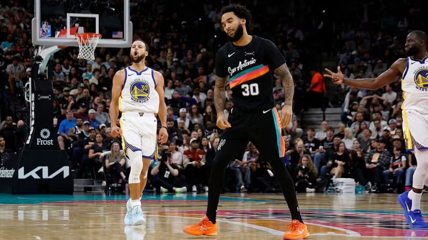 Spurs x Warriors: o recorde histórico de Stephen Curry aos 37 anos que vai mudar a NBA para sempre!